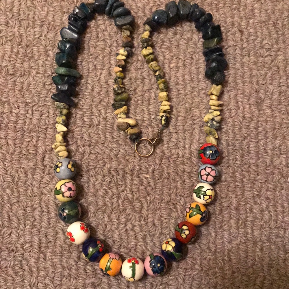 Handmade necklace. Boho Style!
